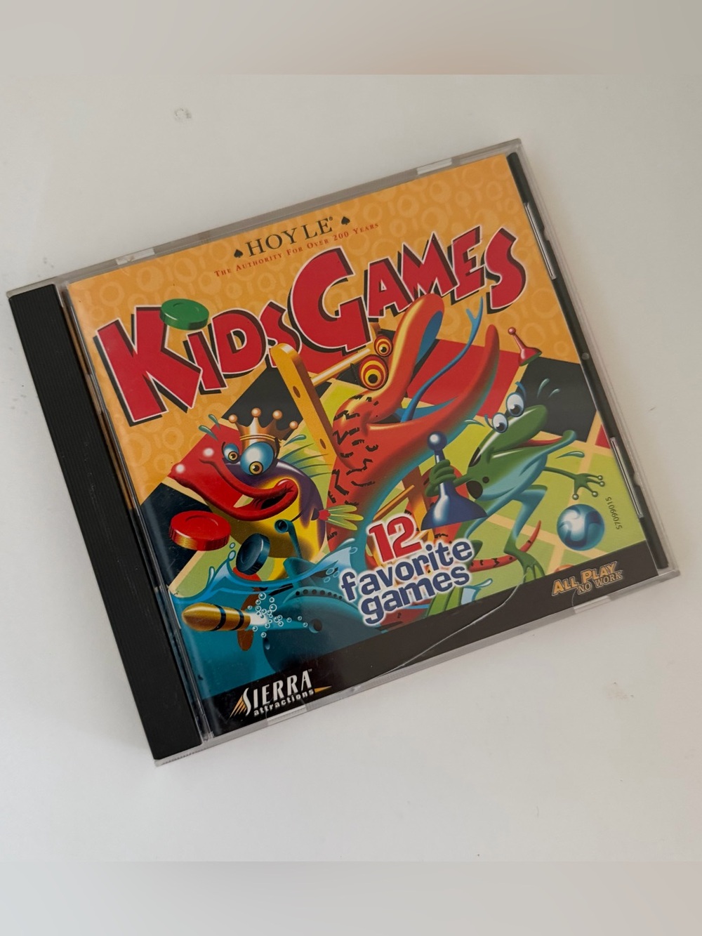 Hoyle Kids Games (PC, 2000) With Case & Manual